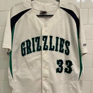 Grizzlies Baseball Jersey